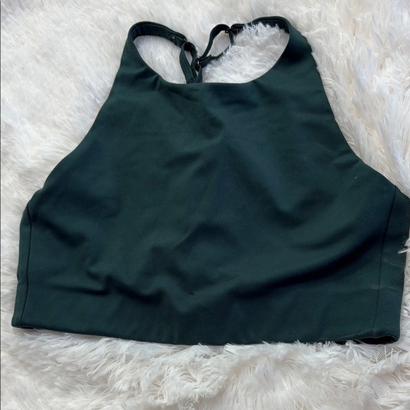 Girlfriend Collective Dark Green Bra - Picture 6 of 6